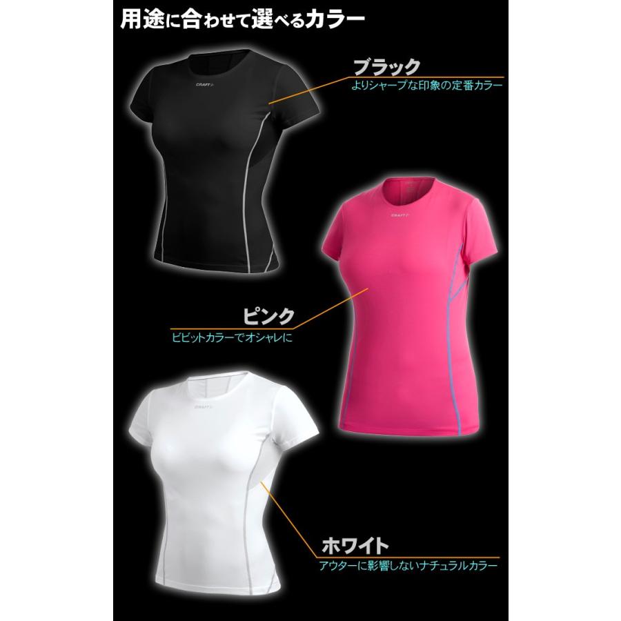 CRAFT クラフト アンダーウェア COOL COLLECTION 半袖(レディース