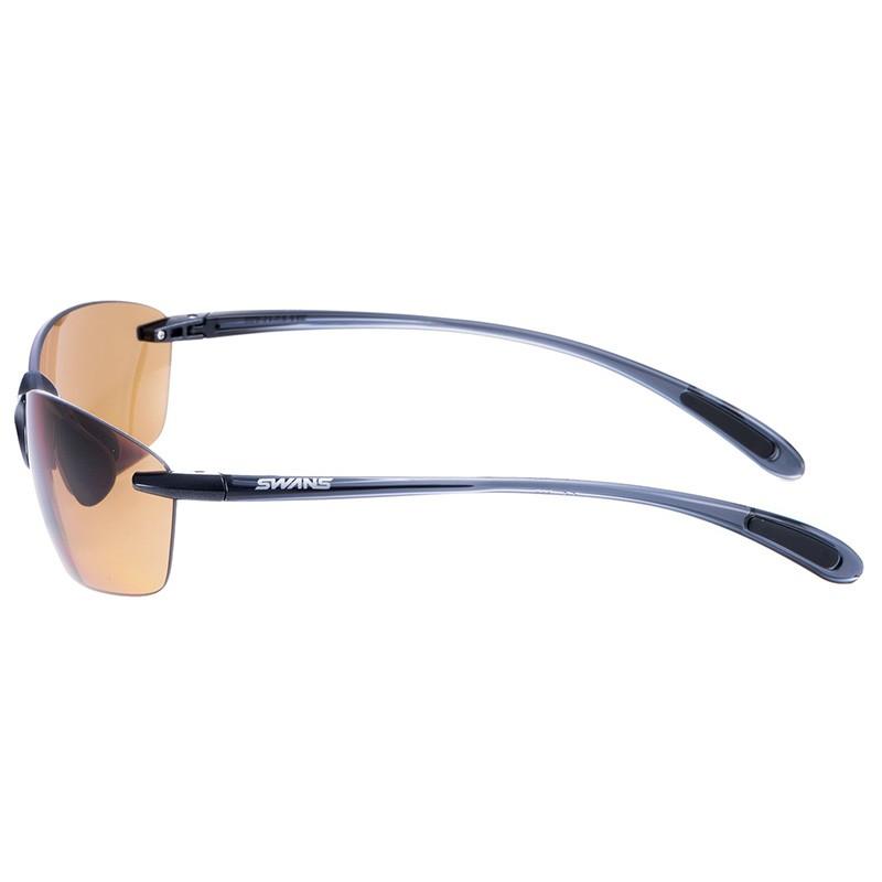 SWANS（スワンズ） 偏光サングラス SALF-0065 SMK Airless-Leaf fit uv