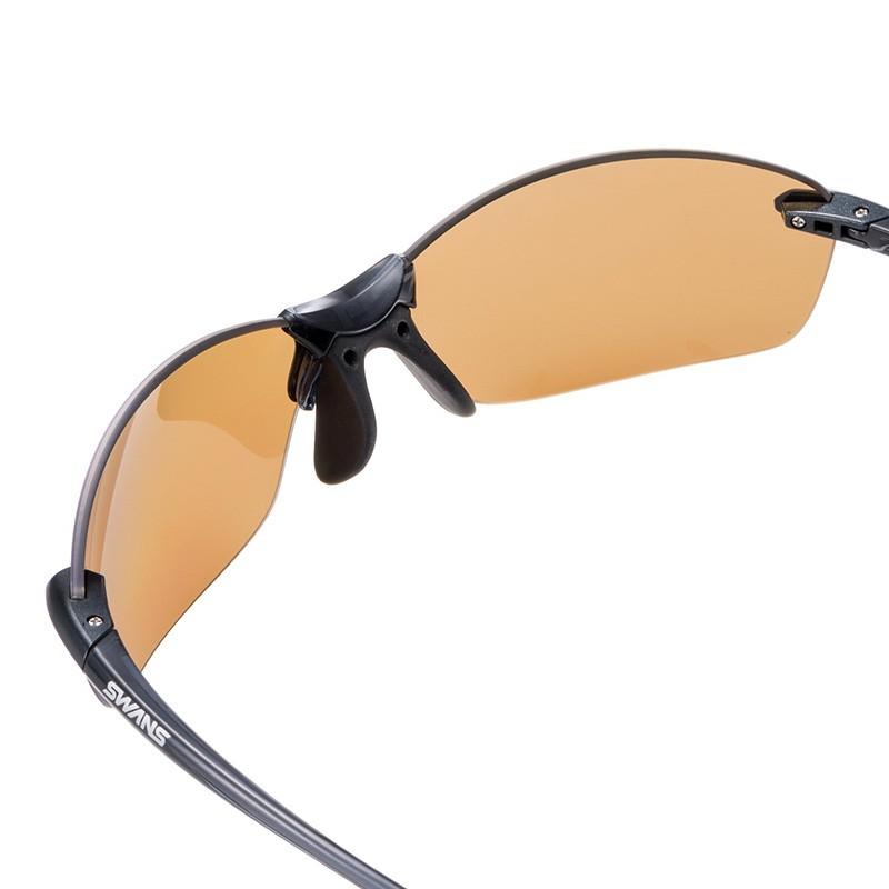 SWANS（スワンズ） 偏光サングラス SALF-0065 SMK Airless-Leaf fit uv