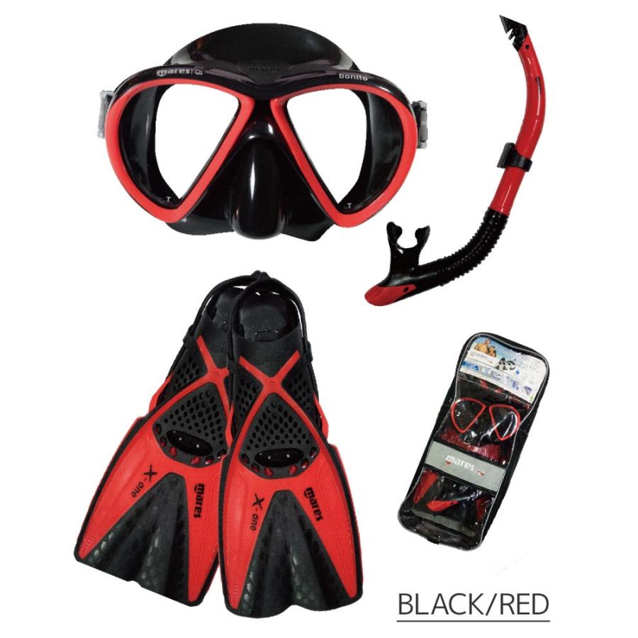 MARES マレス マスク スノーケール フィン セット 大人用 X-ONE MAREA