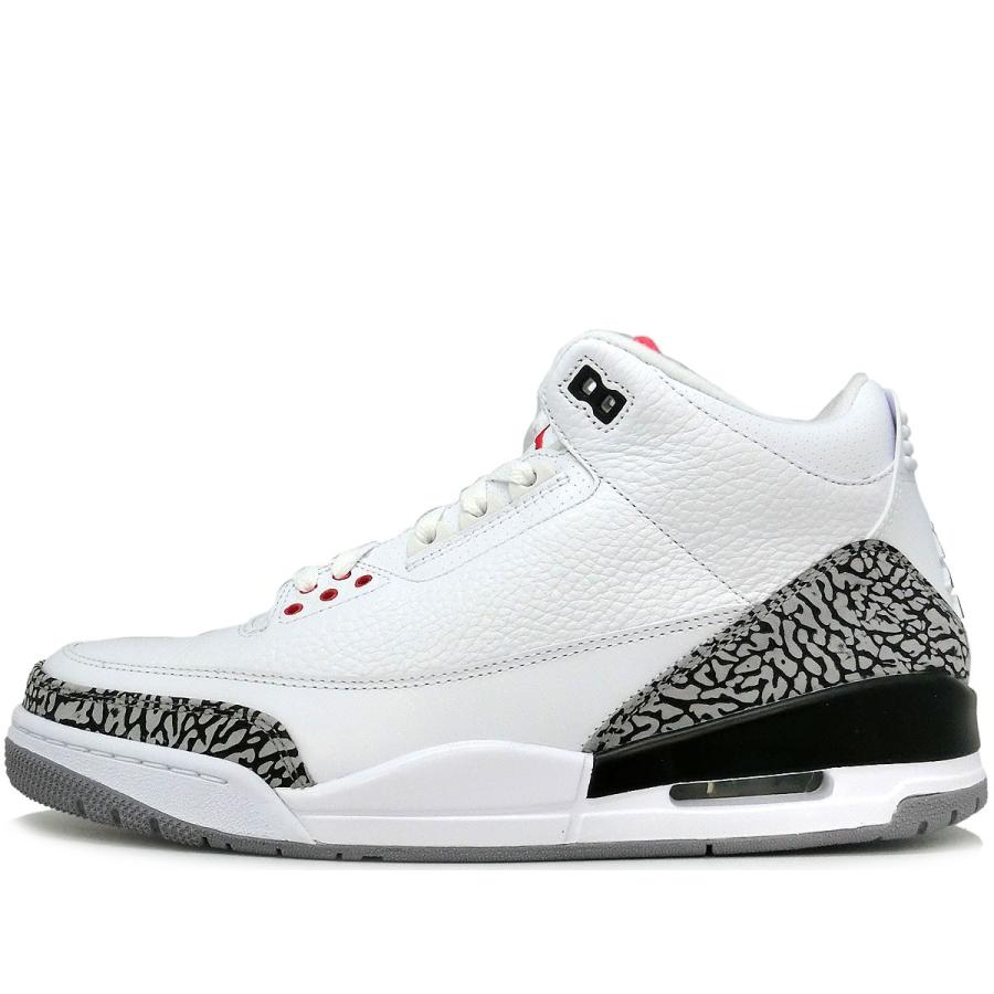 white fire red jordan 3