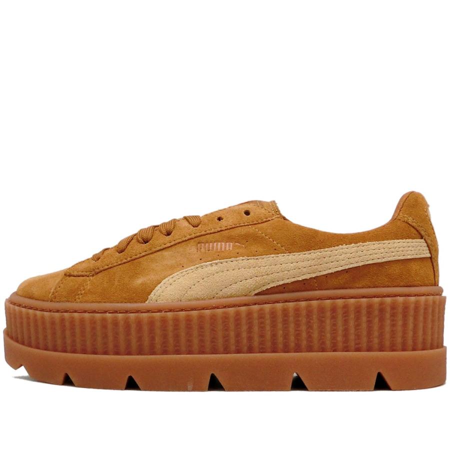 Puma X Fenty By Rihanna Cleated Creeper Suede Wn S Golden Brown プーマ フェンティ リアーナ ウィメンズ クリーテッド クリーパー 02 02 Passover 通販 Yahoo ショッピング
