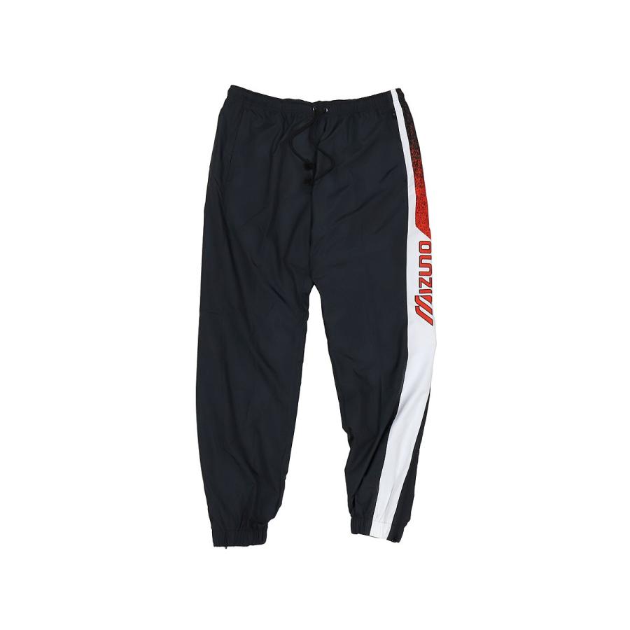 red black and white track pants