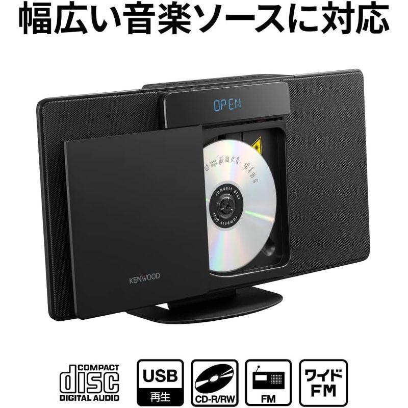 ケンウッド(KENWOOD) LCA-10(ブラック) コンパクトCDコンポ