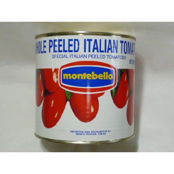 業務用トマト缶 モンテ スピガドーロ  (イタリアット) ホールトマト ケース売り 2500ｇ×