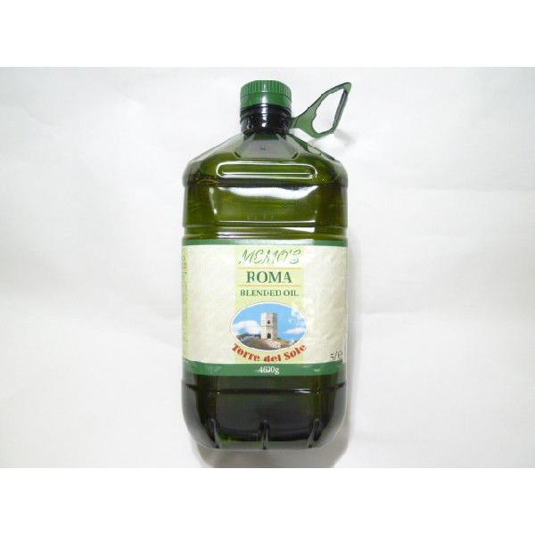TDSローマ ブレンドオイル (20%EXバージン,80%ヒマワリ) 業務用 ケース売り (5L x 4) イタリア産