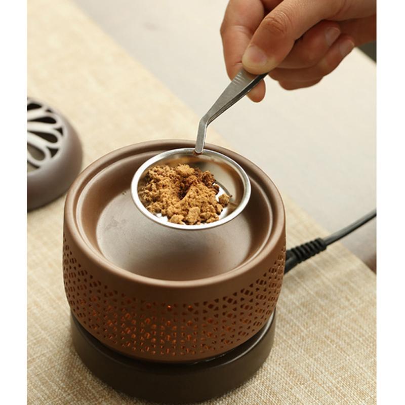 電気香炉 電子アロマセラピー Amazon.co.jp: 香炉電子香炉電気香炉ホルダー、調整可能な