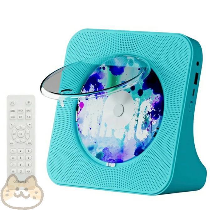 CDプレーヤー bluetooth 充電式 給電式 ポータブルCDプレーヤー 卓上