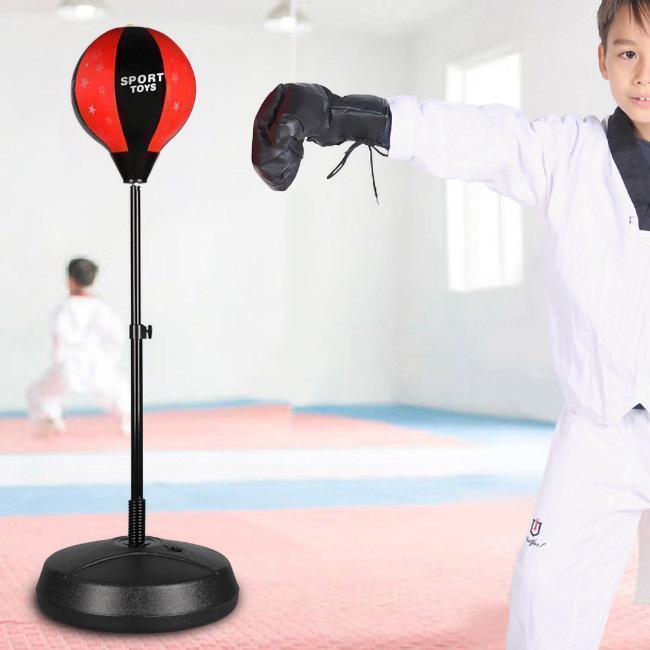 サンドバッグ 子供用 大人 パンチング 高さ調節可 組立簡単