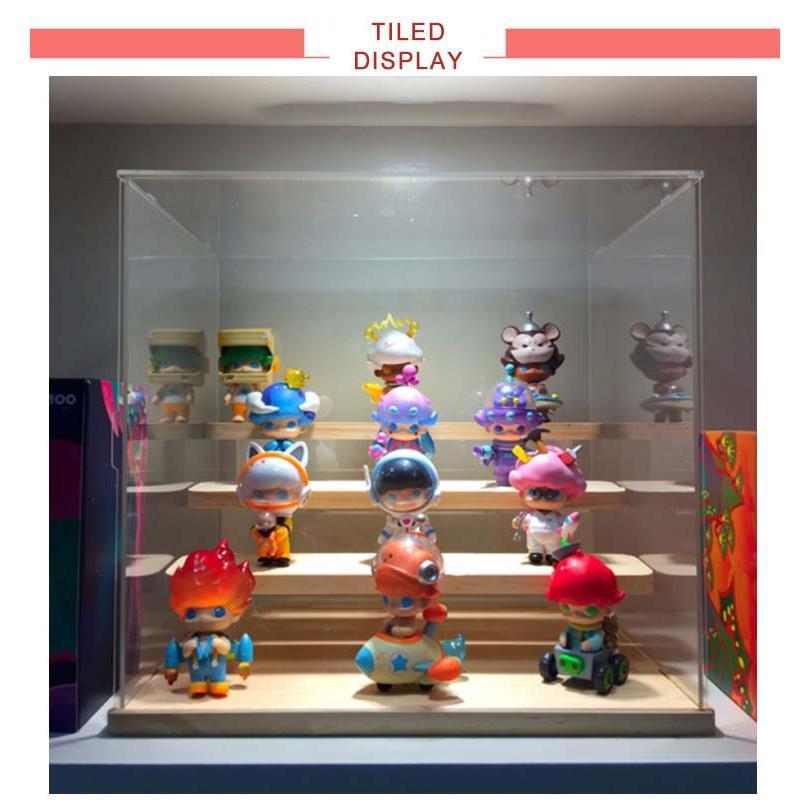 横長 フィギュアケース 収納ケース 透明 コレクションケース