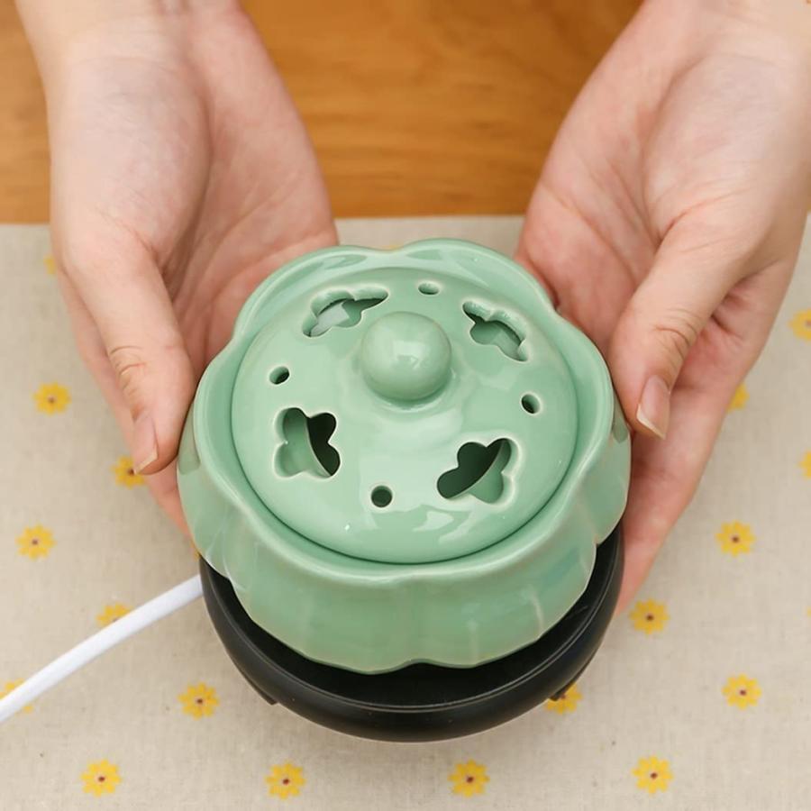 電気香炉 電子香炉 お香立て おしゃれ アロマセラピー香炉