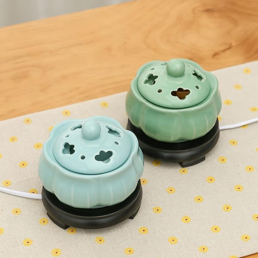 電気香炉 電子香炉 お香立て おしゃれ アロマセラピー香炉