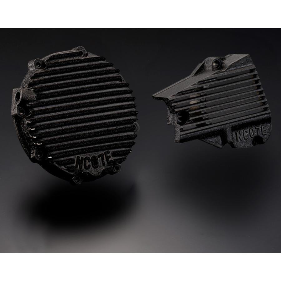パステルロード NC07クラッチカバー&スプロケカバーセット チヂミ塗装 ブラック CBX400F 14127 : パステルロード - 通販 ...