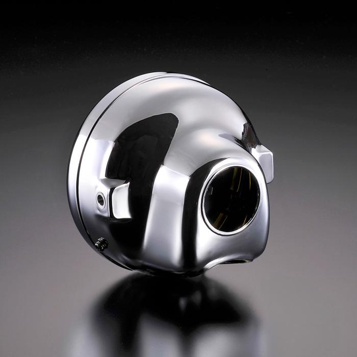 4ミニ用マーシャルヘッドランプ819・モンキー/ゴリラ/エイプ　イエローレンズ MARCHAL 4ミニ用 マーシャルヘッドランプ 819 ASSY イエロー