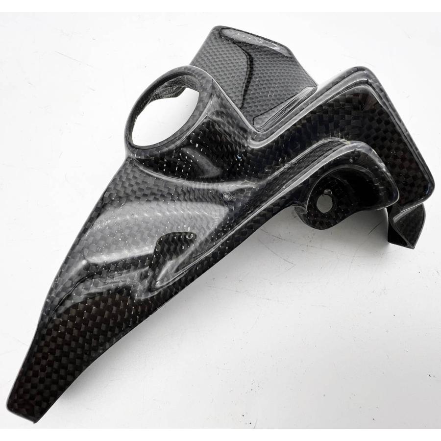 PASTEQUE V-MAX1200 カーボン ネックガーニッシュ 【平織り】 左右セット  検索:VMAX 1200 サイドカバー フレームネックカバー |  | 03