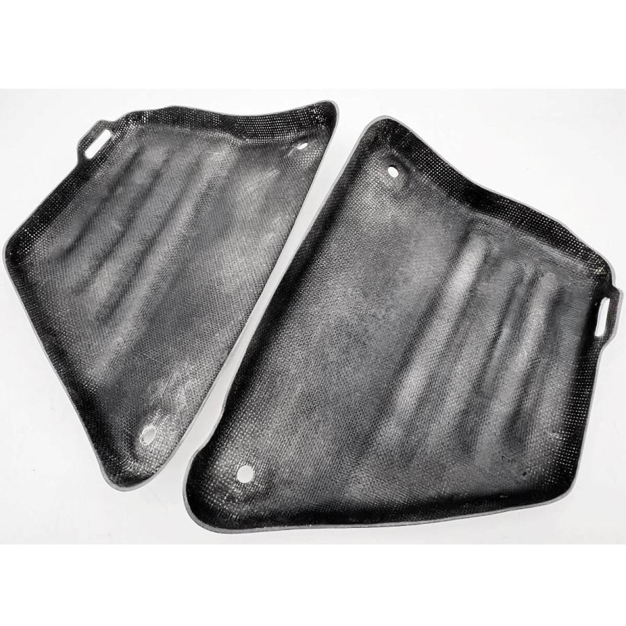 PASTEQUE V-MAX1200 カーボン サイドカバー 【平織り】左右セット 検索:VMAX 1200 純正 ノーマル |  | 01