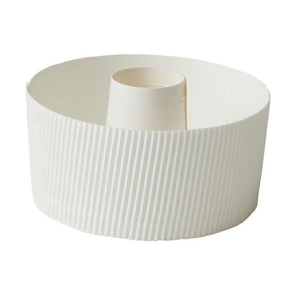 天満紙器（TEMMA SHIKI） シフォンケーキ型 12cm (白) 25枚入 スモール