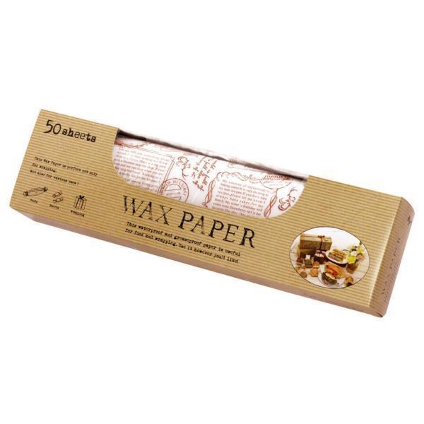 最新コレックション ワックスペーパー L ロゴ 50枚x50入 可愛い 日本製 おしゃれ シートタイプ Waxペーパー ラッピングペーパー サンドイッチ ラッピング 袋 ラッピング用品 パラフィン紙 Wp5100 2500 売り尽 Moenvironment Org