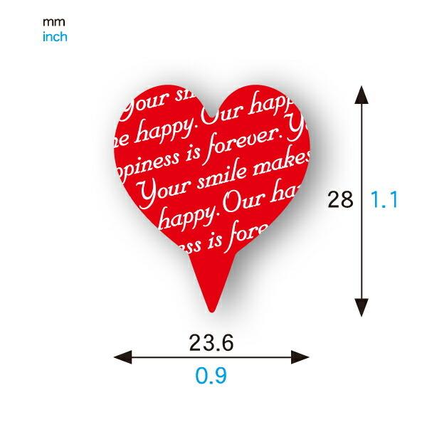 ケーキピック レターハート 枚入 ケーキ飾り ケーキオーナメント ケーキトッパー Xg351 Xg351 ペーストリートyahoo 店 通販 Yahoo ショッピング