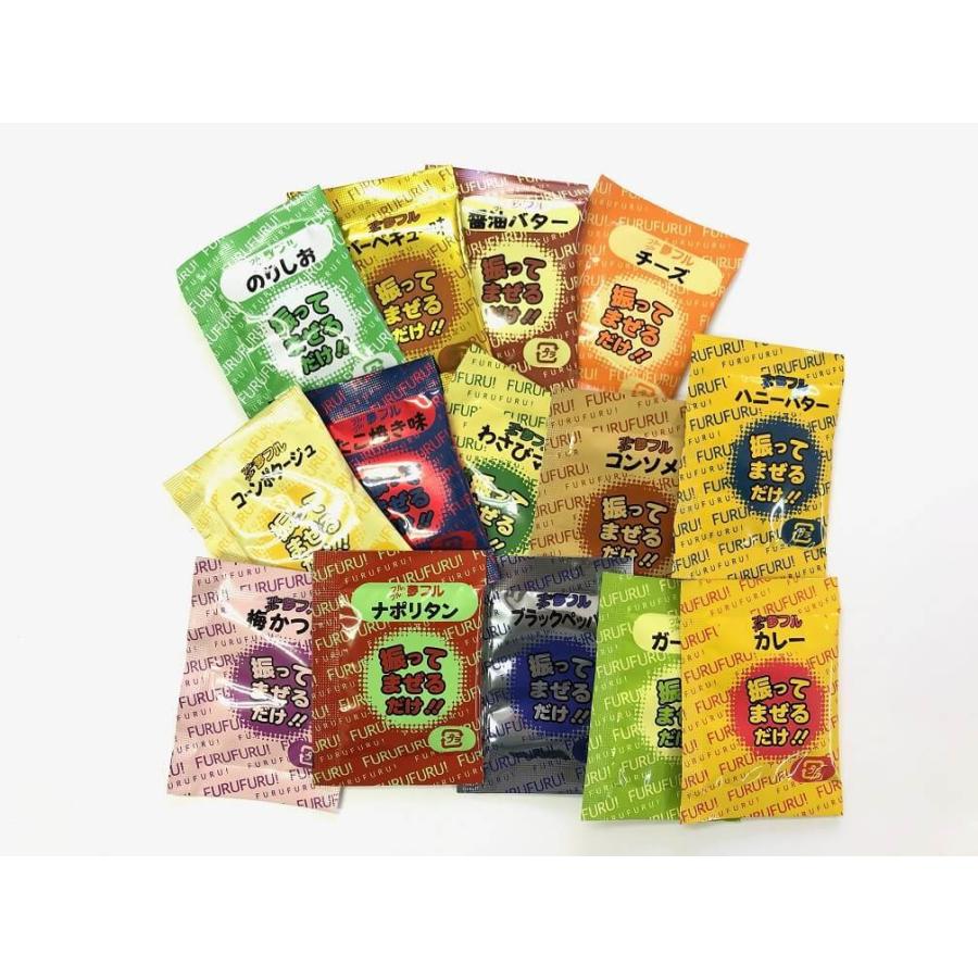 送料0円】 夢フルパウダー シャカシャカポテト フレーバー 10種類 10袋 ② 夢フル袋 シャカシャカポップコーン袋 50枚