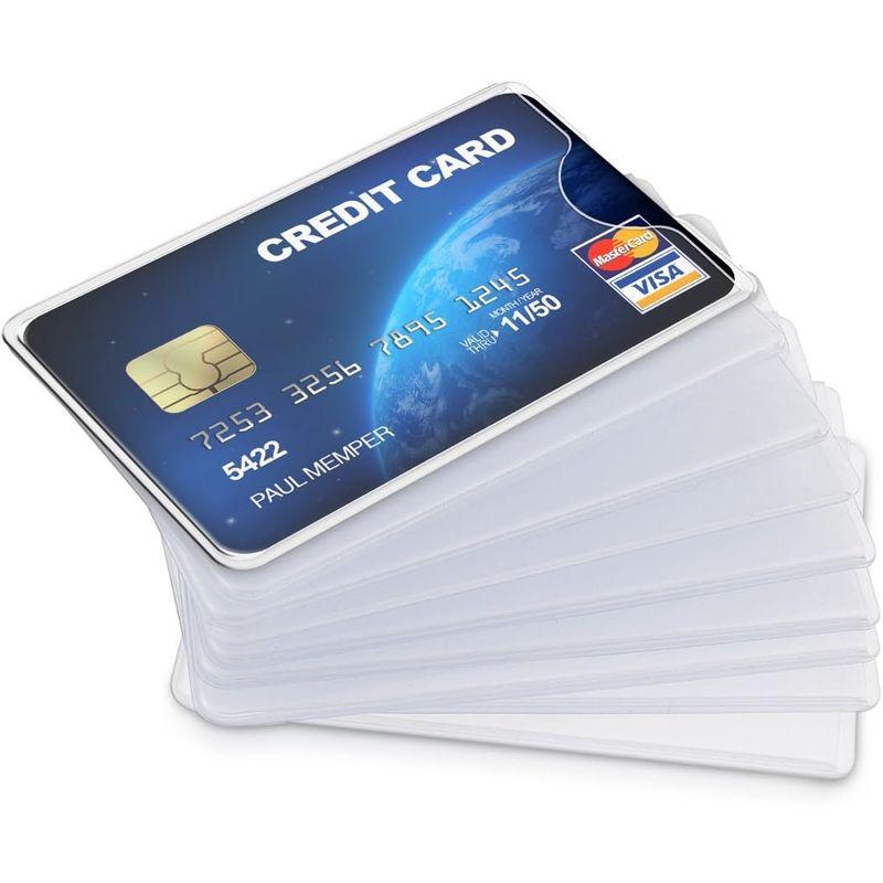 kwmobile 10x カード 保護ケース プロテクター - IDカードホルダー クリアケース 硬質ケース カード入れ カードケース -｜pasworksn｜07