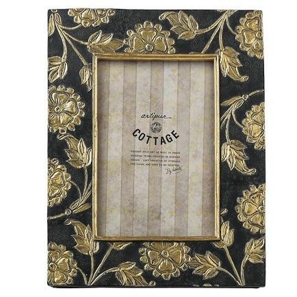 ２個セット☆ クラシカル フォトフレーム ＊ ブラック ゴールド a 2個セット☆ クラシカル フォトフレーム ＊ ブラック ゴールド c 2個