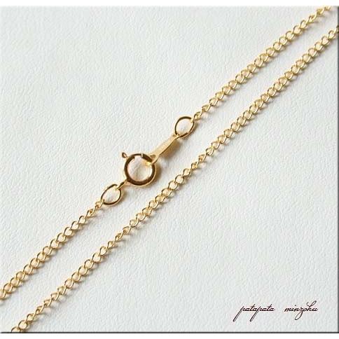 喜平 チェーン ゴールドフィルド 1.4mm 45cm 14kgf 14k ゴールド