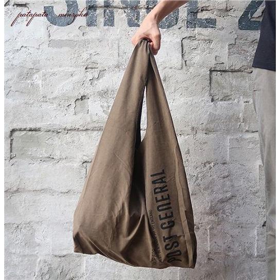 ポストジェネラル ショッパーバッグ オリーブ ショルダーバッグ