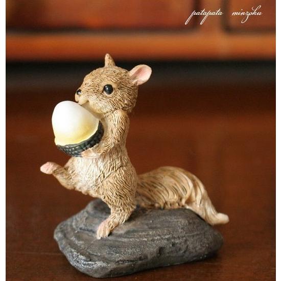 プレゼント リス オブジェ 置物 店舗什器 ディスプレイ : パタパタ民族
