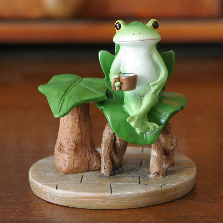 ダイカイ【Copeau】かえるのコポー 置物 ＊お野菜バンド/コポミの絵画＊ カエルのコポー公式サイト | COPEAU | TEALIFE Co.,Ltd. DAIKAI COMPANY