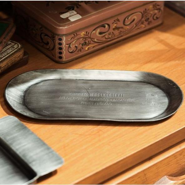 POST GENERAL トレイ インダストリアルトレー オーバル アンティーク調