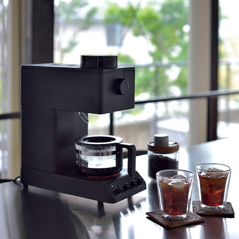 ツインバード コーヒーメーカー TWINBIRD 送料無料 全自動コーヒーメーカー ブラック 3杯用  のし、包装紙、メッセージカード利用不可/CM-D457B＊z-M-CM-D457B＊