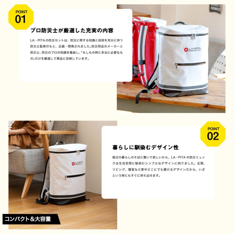 防災グッズ 防災セット ラピタ スタンダード α 送料無料 のし・包装紙