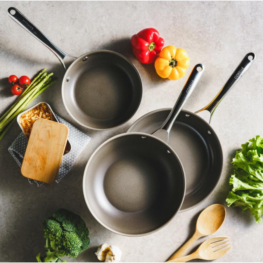 コレール CORELLE IHフライパン 20cm 送料無料 / IH対応 ガス火対応 食