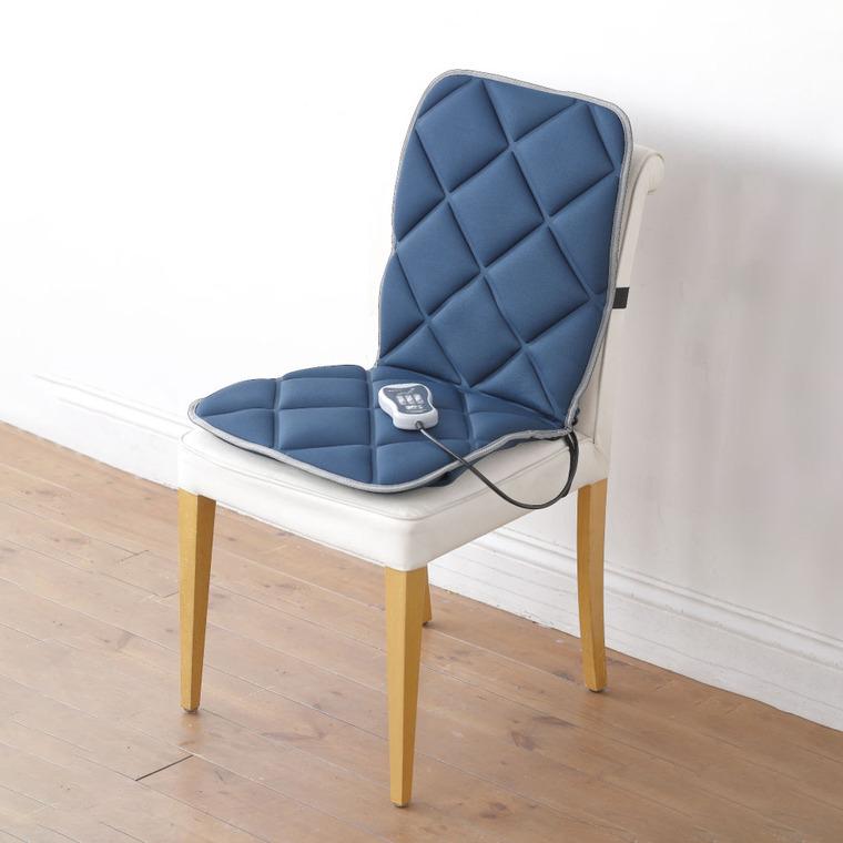 ツインバード マッサージ機 腰 背中 送料無料 シートマッサージャー / マッサージ器 TWINBIRD EM-2546BL EM-2556GY リモコン付 オートオフタイマー | ツインバード | 01