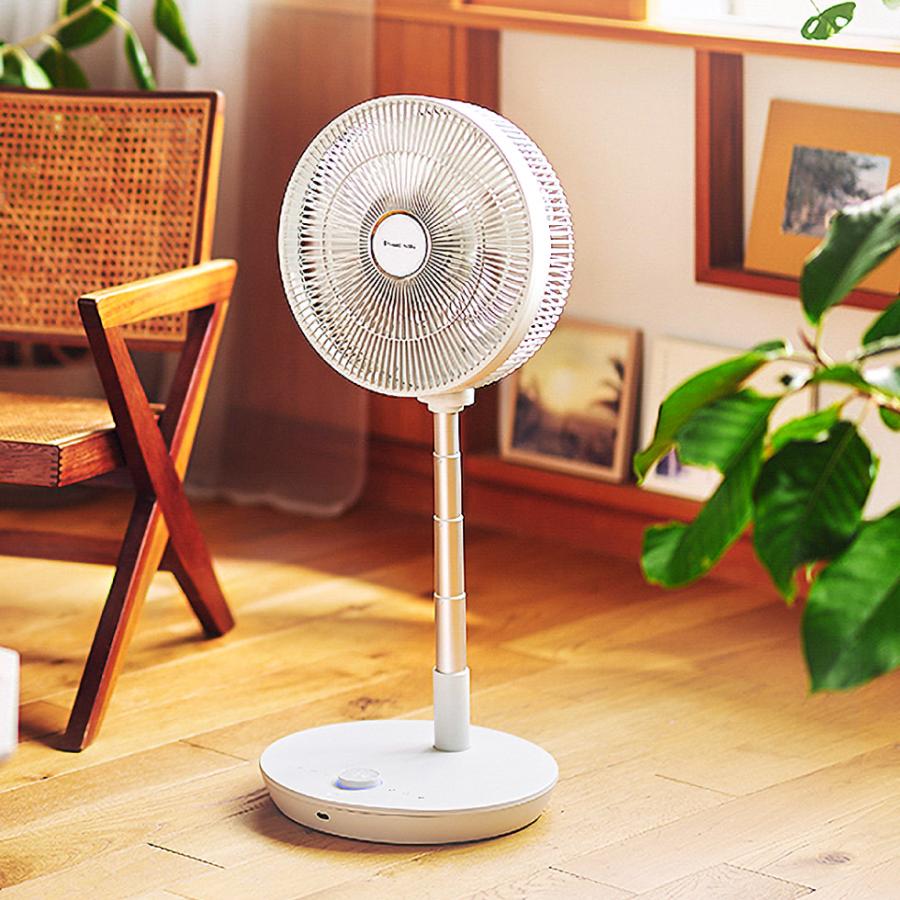 充電式 扇風機 本体 リモコン付 RUSSELL HOBBS（ラッセルホブス） 充電式 折りたたみ 扇風機 FC8000