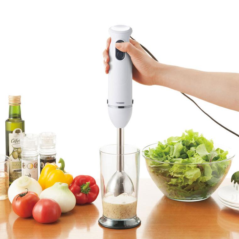 ツインバード（TWINBIRD） ブレンダー ミキサー 送料無料 チョッパー付