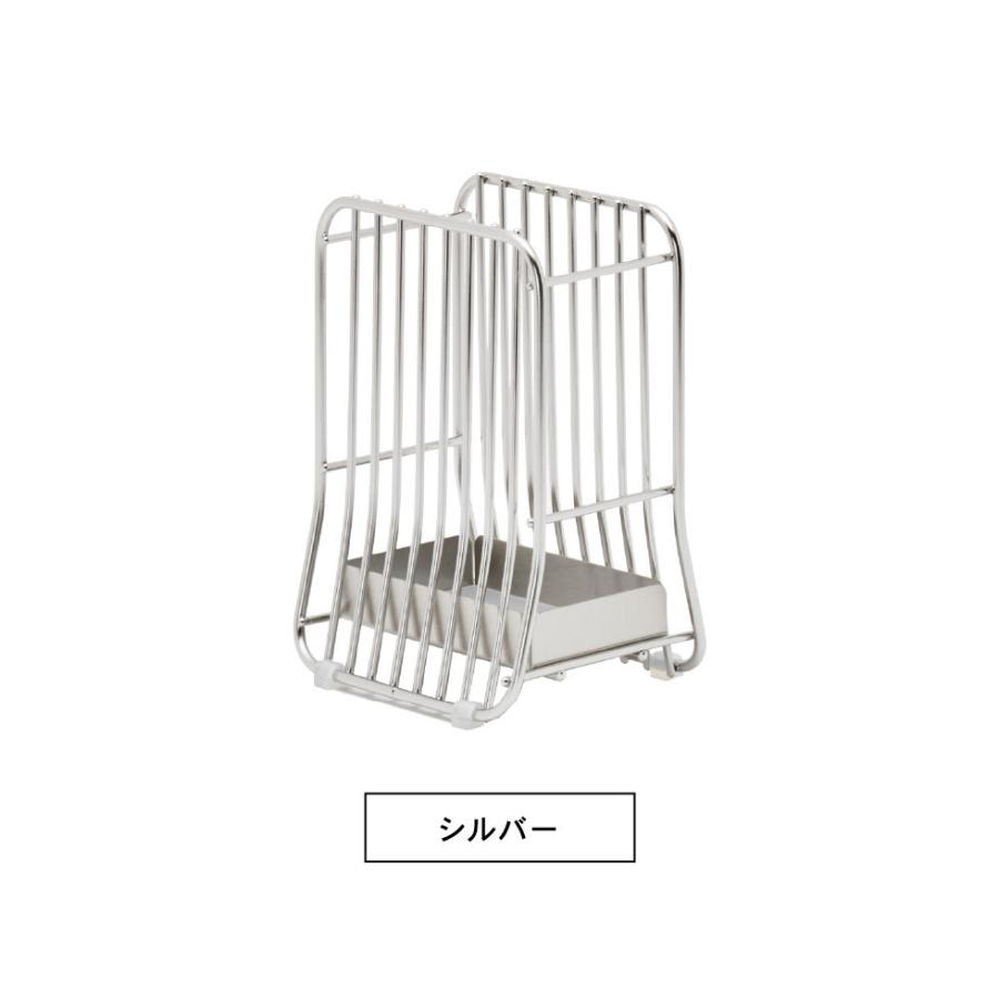 ツールスタンドＳ ＳＲ シルバー hanauta ハナウタ ビーワーススタイル 送料無料/ キッチン 水切り カトラリースタンド キッチンスタンド＊z-M-310142S＊ | be worth style | 12