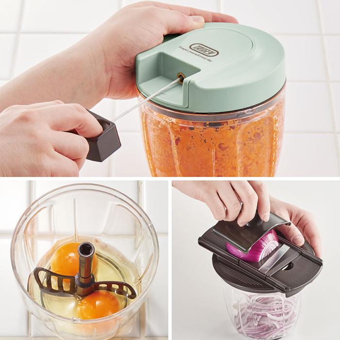 Toffy トフィー マルチハンディチョッパー 7way（5枚カッター