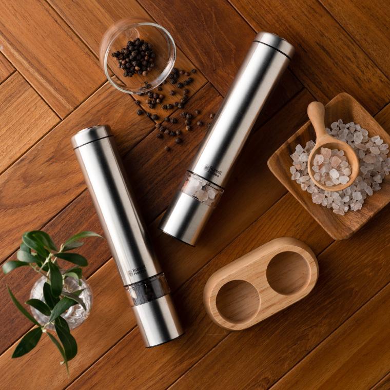 ラッセルホブス russell hobbs 電動ミル ソルト&ペッパー ミニ 7933 送料無料 / 岩塩挽き 胡椒挽き  粗挽き 細引き おしゃれ キッチン家電 | RUSSELL HOBBS | 05