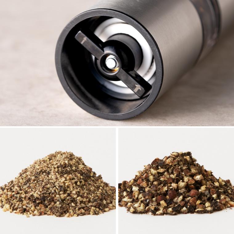 ラッセルホブス russell hobbs 電動ミル ソルト&ペッパー ミニ 7933 送料無料 / 岩塩挽き 胡椒挽き  粗挽き 細引き おしゃれ キッチン家電 | RUSSELL HOBBS | 08