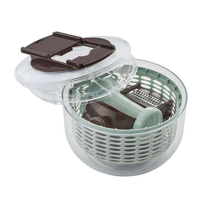 Toffy トフィー プッシュサラダスピナー&スライサーセット 送料無料