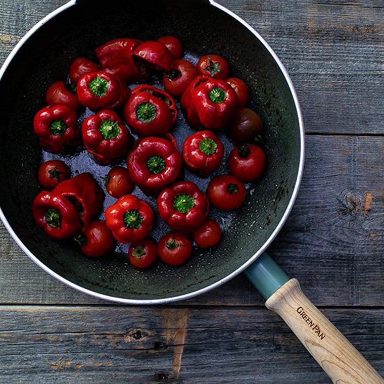 グリーンパン メイフラワー フライパン 28cm CC001899-001 送料無料 IH対応 ガス火対応 / GREENPAN