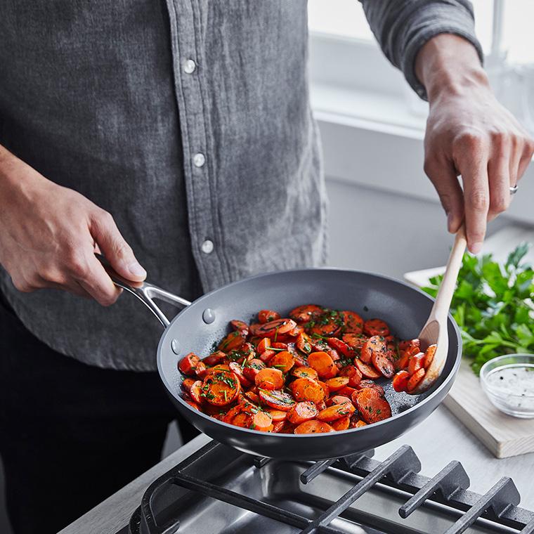 自家製 Peridot Genuine ハーフパン グリーンパン公式ショップ】 ヴェニス プロ フライパン 26cm IH／ガス