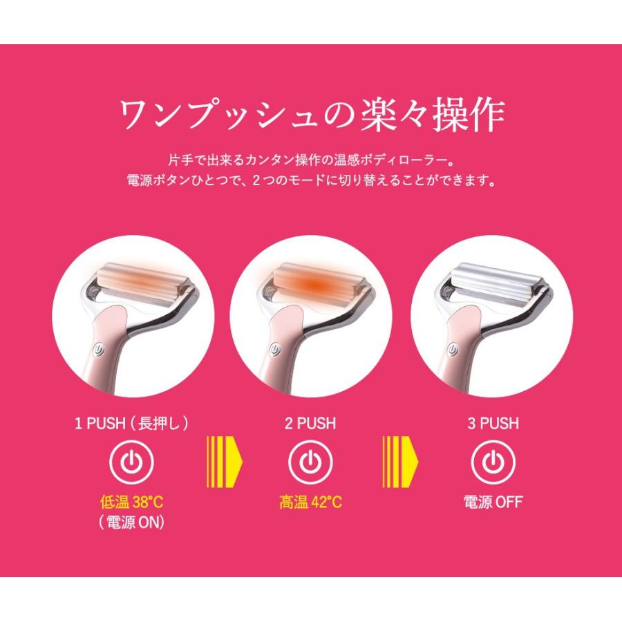 ルルド 【送料無料】 ルルド 温感ボディローラー ローラとポッカ (AX