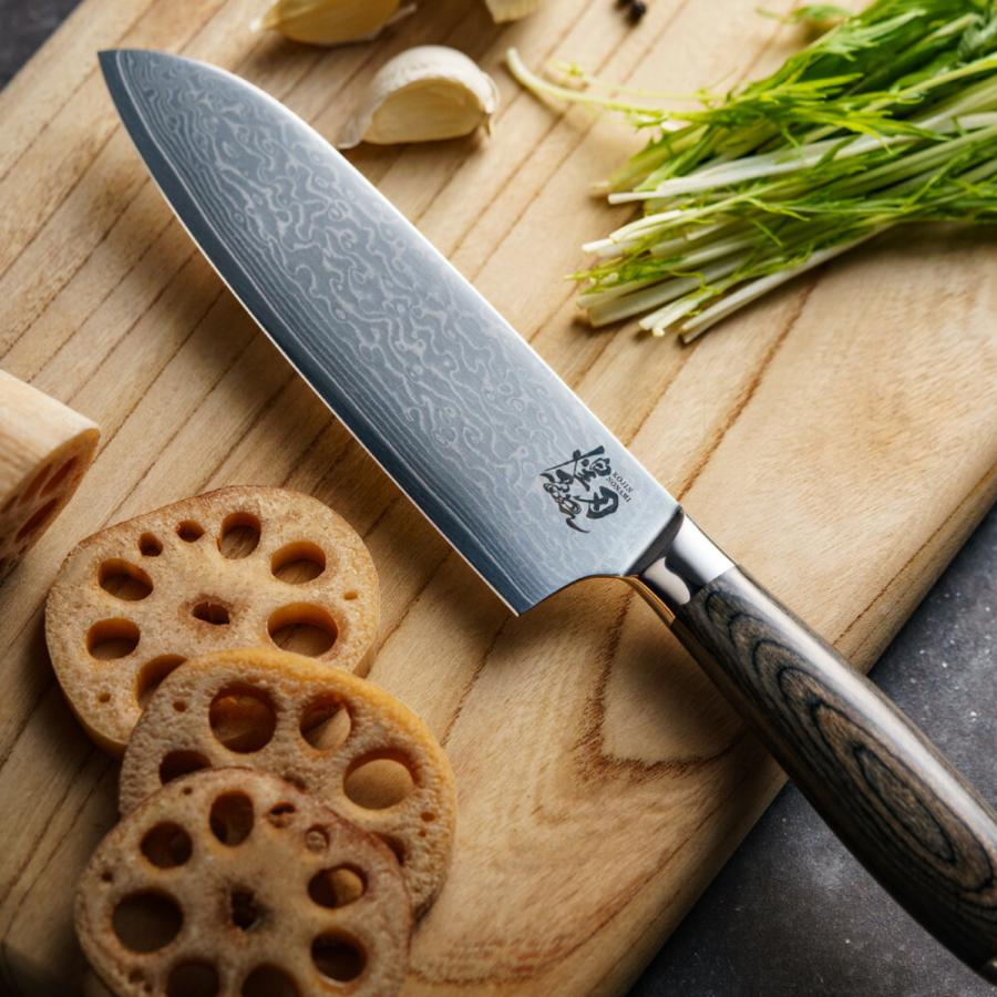 送料無料 煌刃乃波 ダマスカス包丁セット / こうじんのなみ 包丁 錆び