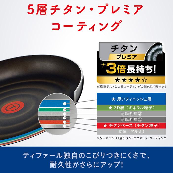 インジニオ・ネオ ティファール フライパン 6点セット t-fal グラン