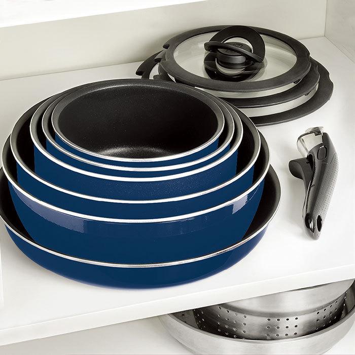 T-fal - T-fal インジニオ、ネオ、グランブルー、プレミア、セット10 インジニオ・ネオ ティファール フライパン 10点セット t-fal