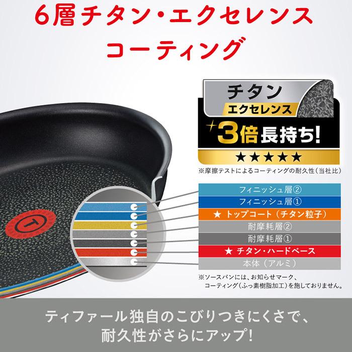 インジニオ・ネオ ティファール フライパン 9点セット t-fal IH