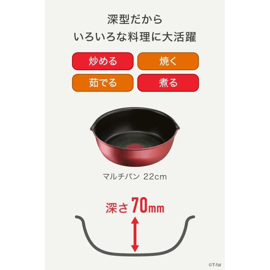 インジニオ・ネオ ティファール T-fal IHルージュ・アンリミテッド